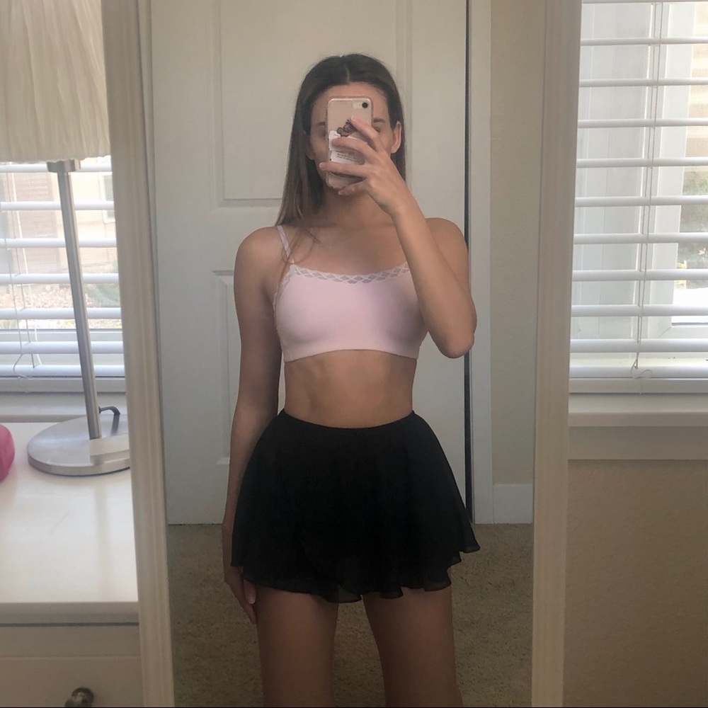Black ballet skirt